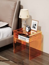 Modern Acrylic Side Table /