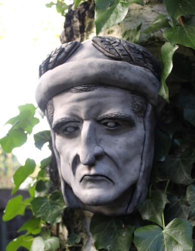 Dante alighieri garden wall - garden,