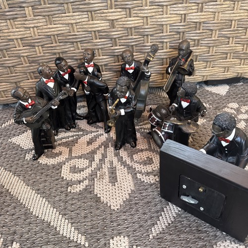 Vintage jazz band set - jazz,