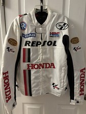 HONDA REPSOL DAQINESE JACKET MOTORBIKE MOTORCYCLE BIKERS RACING JACKET SIZE M