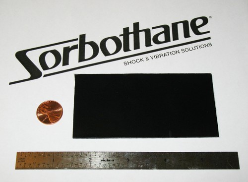 Sorbothane sheet 2x4x0 - sorbothane,