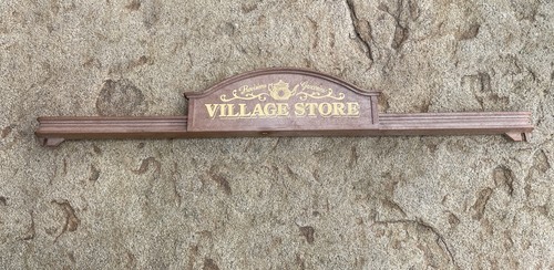 Sylvanian families shop - shop, sign