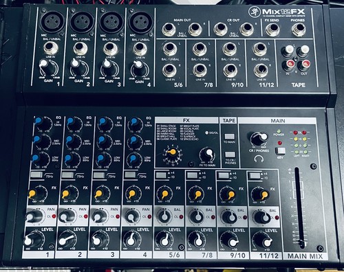 Mackie mix12fx compact mixing - mix12fx,