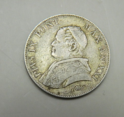 1866 papal states lira pope - 1866, 1