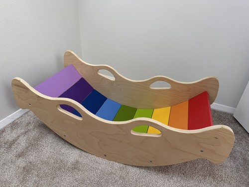 Rainbow montessori wooden - rainbow,