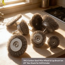 Single or 7PCS Set Wire Wheel