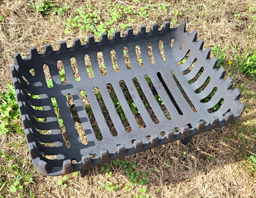 Antique cast iron - fire, basket