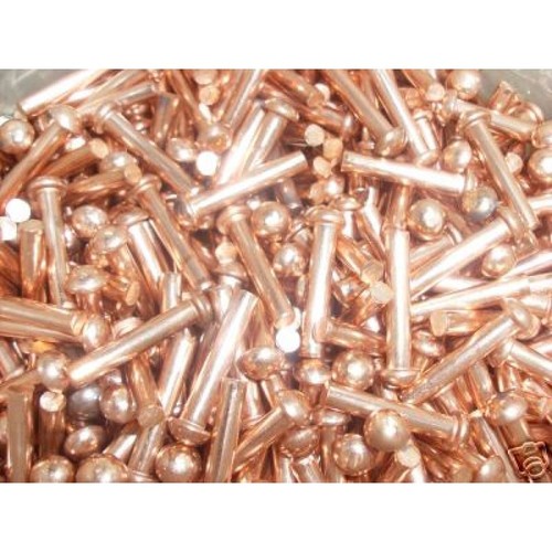 Dia copper rivets - copper,