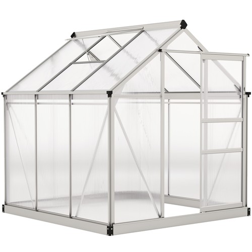 Outsunny 6x6ft walk - 6x6ft, walk-in