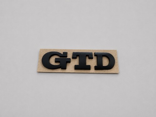 Gtd badge rear - badge, boot