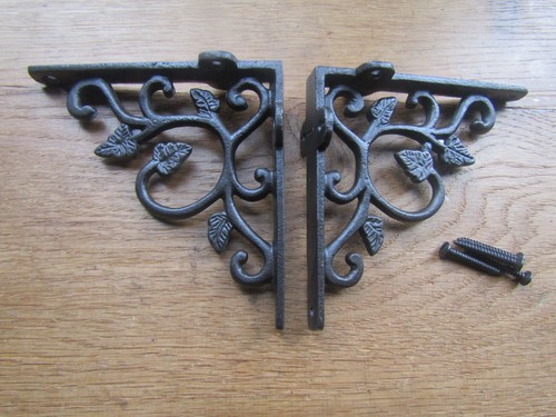 Rustic iron shelving - , shelf