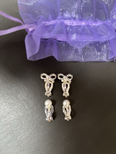 Pairs dress clip on faux - pairs,