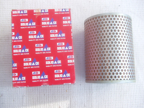 New solid auto air filter - new,