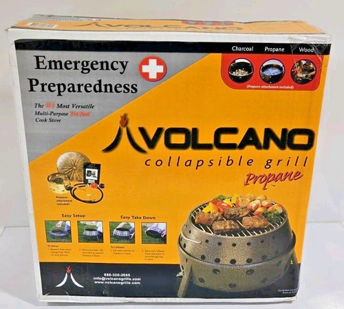 Volcano collapsible tri - volcano,