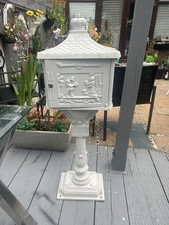 vintage Style cast iron letter box