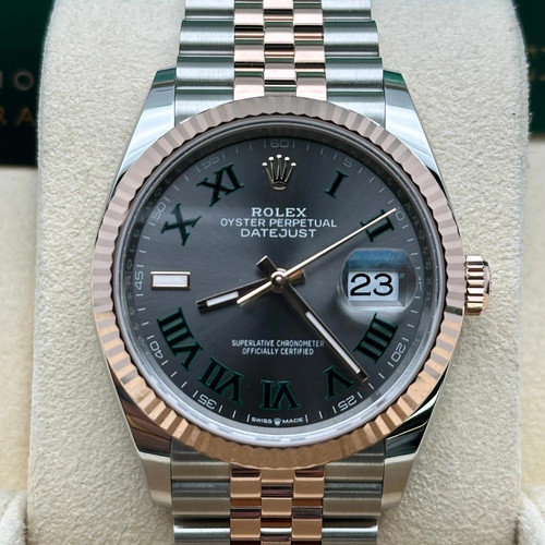 Rolex datejust 36m steel - rolex,