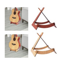 Wooden Floor Guitar Stand