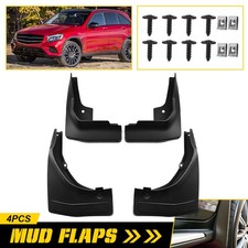 4Pcs Set Splash Guards Mud Flaps For Mercedes Benz GLC X253 AMG-Line 2015-2019