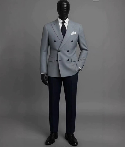 Double breasted wedding tuxedo - breasted,