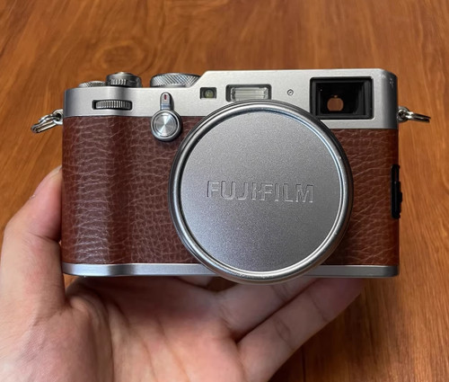 Fuji x100f 3mp brown - x100f,