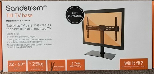 Sandstrom table top tilt - sandstrom, table-top