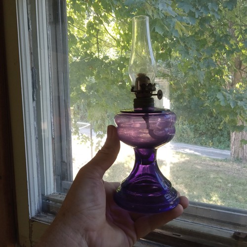 1890s miniature kerosene night - miniature,