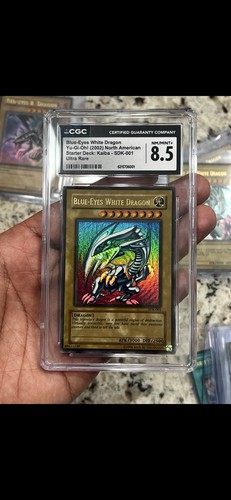 Blue eyes white dragon - white,