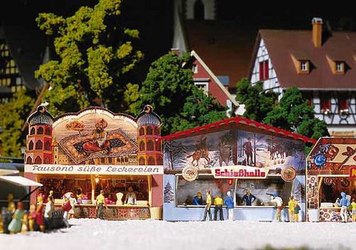 Faller funfair stalls - faller,