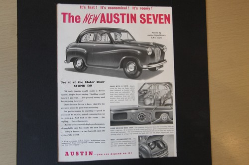 Original 1951 magazine - , advert