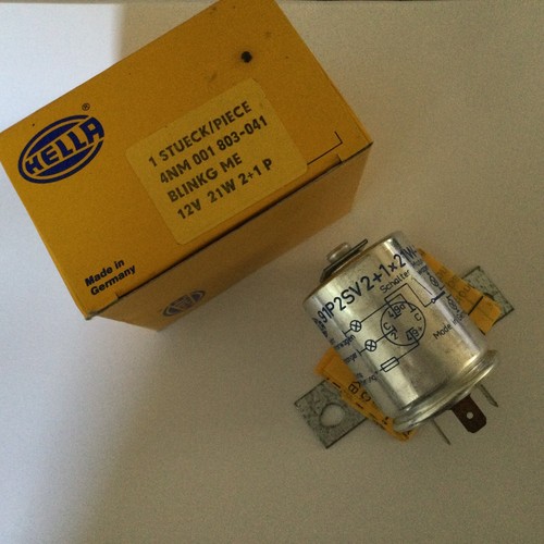 Hella 12v pin flasher relay - 12v,