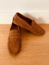 Tods Mens Brown Teddy Gommino