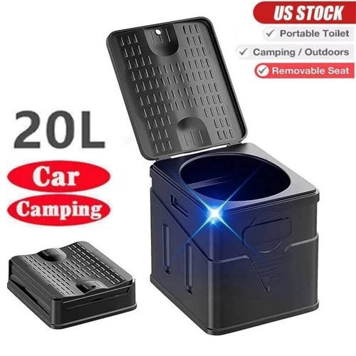 20l portable folding toilet - folding,