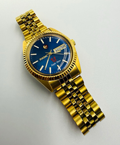 Rado purple horse day date - purple,