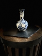 2 Individual, Mosa Maastricht   Delft Tulip Vases  Circa Early 1900’s