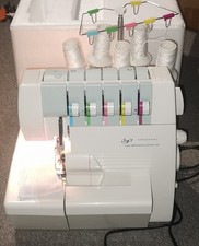 Joys Overlock PF857 Overlocker Coverstitch Complete Working Boxed 