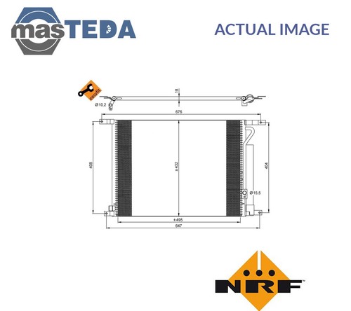 35931 air con condenser - air,
