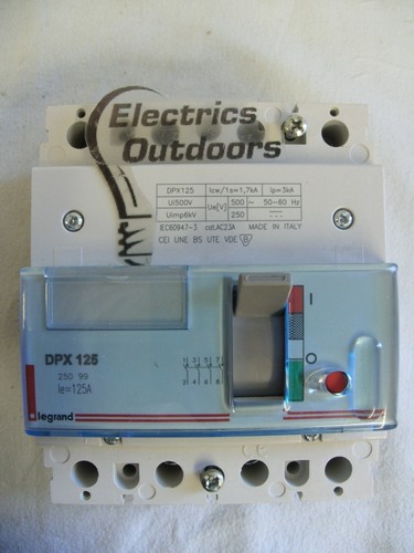 Legrand 125 amp - four, pole