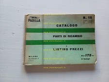 Parilla 175 Turismo- Lusso V.- Special- MSDS- Cross catalogo ricambi originale