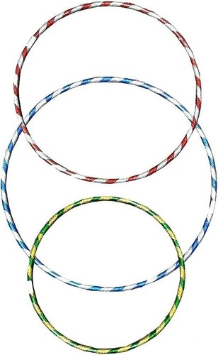 Hula hoop multi colour - 3x,