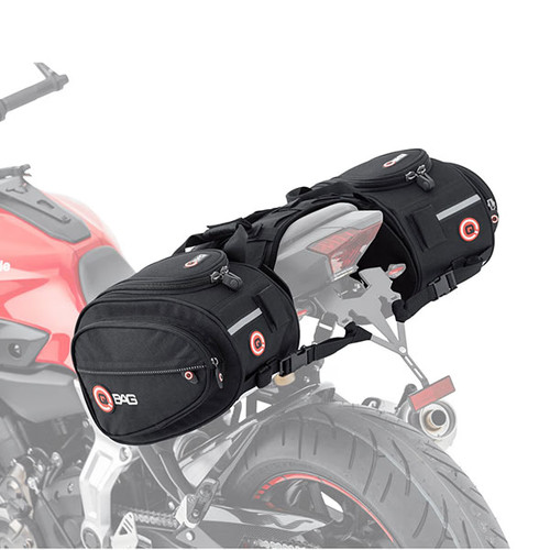 Qbag seat bag set - qbag, motorcycle