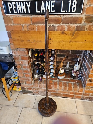 Antique standard lamp - standard,