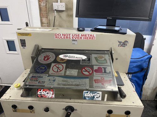 Ideal 5250 paper guillontine - ideal,