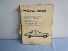 FORD ZODIAC ZEPHYR V6 WORKSHOP