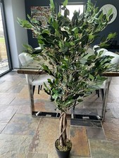 Artificial bay laurel topiary - artificial,