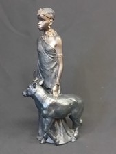 Leonardo Large Bronzed Resin