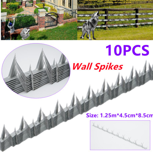 10x wall spike 25m fence - wall,