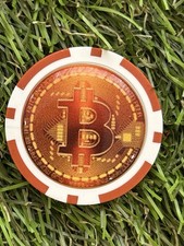 Bitcoin Golf  Poker Chip