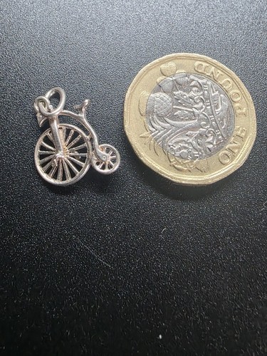 Vintage sterling silver penny - sterling,