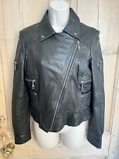 Firetrap Hendrix Ladies Leather Jacket Small