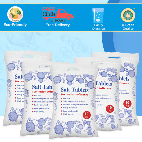 Premium water softener salt - water,